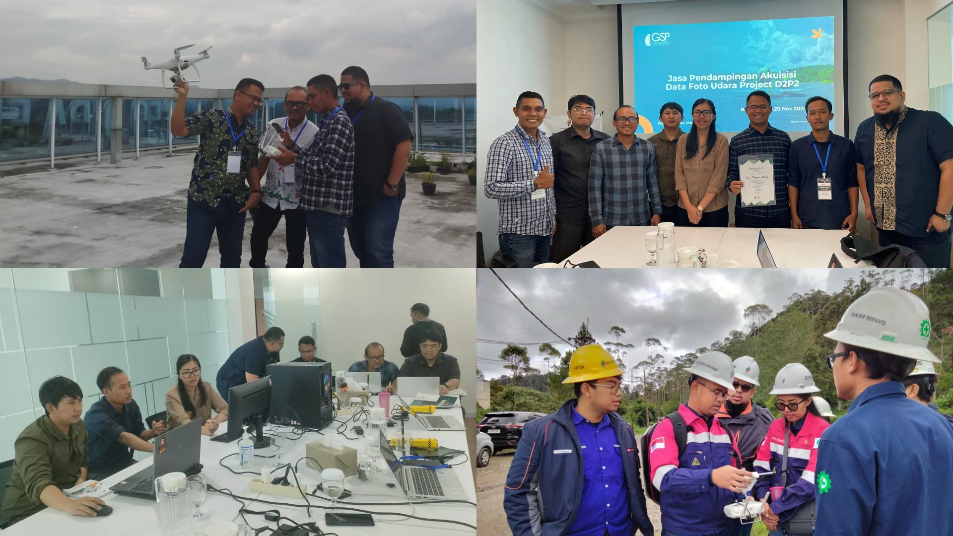 ASBIM Tingkatkan Kompetensi Geo Dipa Energi melalui Pemanfaatan Drone untuk Pemetaan